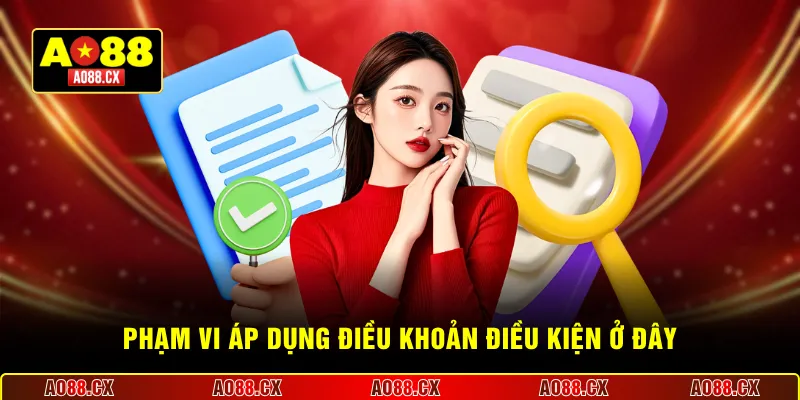  Phạm vi áp dụng điều khoản điều kiện ở đây