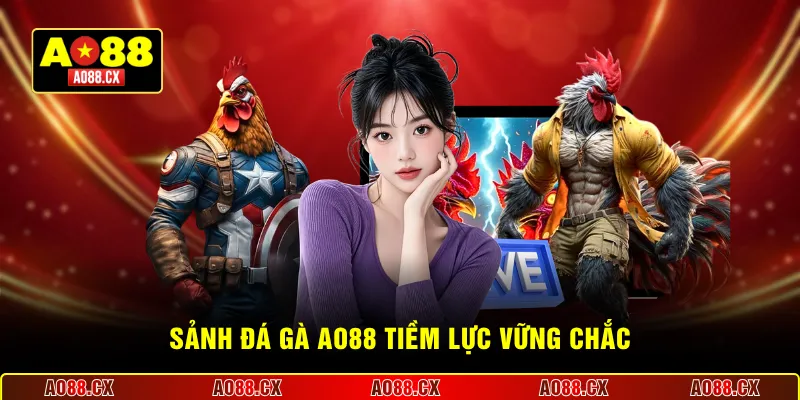 Sảnh đá gà AO88 tiềm lực vững chắc